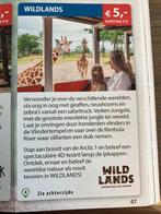 5 euro korting pp Wildlands, Tickets en Kaartjes, Recreatie | Dierentuinen