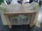 TAFELKLEED, ORGANZA, GEEL  AFM. 300 X 150 CM, Huis en Inrichting, Ophalen of Verzenden, Zo goed als nieuw, Rechthoek