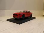 1/18 2015 Ford Mustang GT rood Maisto ZGAN, Ophalen of Verzenden, Zo goed als nieuw, Auto, Maisto