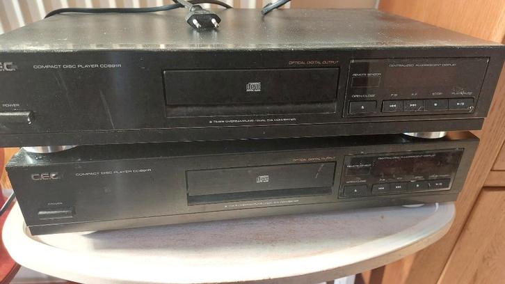 CEC CD891R cd-speler, 2 stuks, met JBSystems pitch control, Audio, Tv en Foto, Cd-spelers, Gebruikt, Overige merken, Ophalen of Verzenden