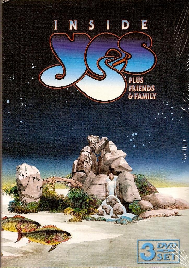 Yes - Inside plus friends & family ( 3 dvd box set ), Cd's en Dvd's, Dvd's | Muziek en Concerten, Nieuw in verpakking, Muziek en Concerten