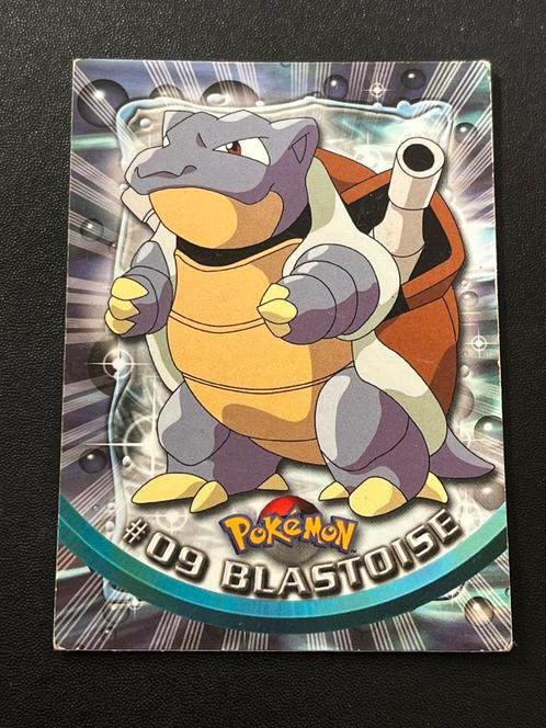 Blastoise #09 topps 1999 pokemon, Hobby en Vrije tijd, Verzamelkaartspellen | Pokémon, Gebruikt, Ophalen of Verzenden