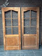 Eiken binnendeur, Ophalen, Gebruikt, 80 tot 100 cm, Binnendeur