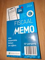 Nieuw Fiscaal Memo januari 2024., Boeken, Ophalen of Verzenden, Nieuw