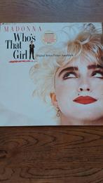 Madonna  who's that girl, Cd's en Dvd's, Vinyl | Pop, Ophalen of Verzenden, 1960 tot 1980, Gebruikt