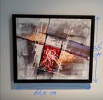 Abstract schilderij, olieverf op canvas, Antiek en Kunst, Kunst | Schilderijen | Abstract, Ophalen of Verzenden