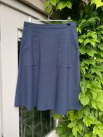 Gerende rok met zakken, retro merk Cissi och Selma, maat S, Maat 38/40 (M), Blauw, Ophalen of Verzenden, Zo goed als nieuw
