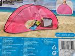 Pop-up strandtent en strandmat met rugleuning en 4 andere, Caravans en Kamperen, Ophalen of Verzenden, Zo goed als nieuw