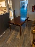 Mid-Century Uitschuifbare Eettafel – Palissander hout, Huis en Inrichting, Tafels | Eettafels, Ophalen, Gebruikt, Mid century