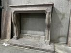 Franse ombouw schouw natuursteen, Ophalen, Zo goed als nieuw, Vrijstaande haard, Houthaard