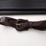Nieuwe bruine leren heup riem nu, Kleding | Dames, Riemen en Ceinturen, Bruin, Echt leder, Heupriem, Ophalen of Verzenden