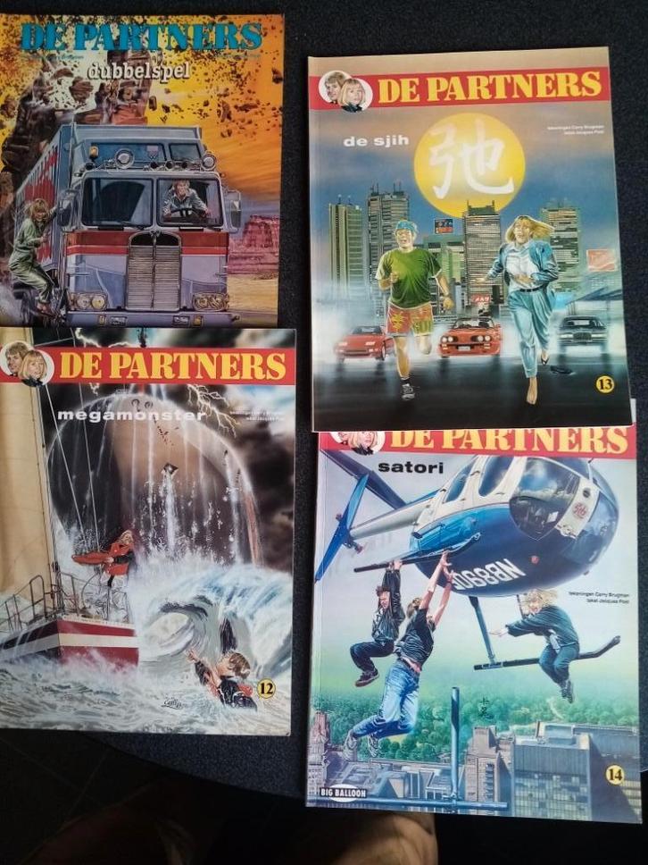 "DE PARTNERS"  stripverhalen, Boeken, Stripboeken, Zo goed als nieuw, Meerdere stripboeken, Ophalen of Verzenden