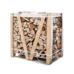 Softmix (berken, els en aspen) haardhout pallet, Tuin en Terras, Haardhout, Minder dan 3 m³, Ophalen of Verzenden, Berkenhout