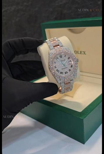 Rolex Polshorloge met Diamanten beschikbaar voor biedingen