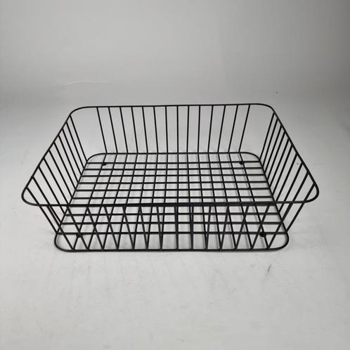 XLBOOM Design draadmand zwart, Huis en Inrichting, Woonaccessoires | Schalen en Manden, Nieuw, Mand, Rechthoekig, Overige materialen