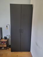 Zwart PAX kast (h=236, b=100, d=60), Huis en Inrichting, Ophalen, 200 cm of meer, 50 tot 100 cm, Zo goed als nieuw