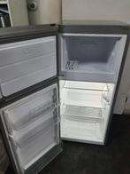 hoge 122cm RVS A+ Amica koelkast+aparte vrieskast werkt goed, Witgoed en Apparatuur, Gebruikt, 200 liter of meer, Met aparte vriezer