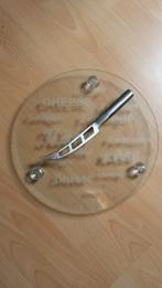 Kaasplank met mes, Huis en Inrichting, Keuken | Keukenbenodigdheden, Ophalen of Verzenden, Zo goed als nieuw