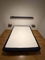 Jensen boxspring 180 x 210 zonder topper, Ophalen, Gebruikt, Bruin, 210 cm