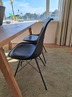 4 eetkamerstoelen, Ophalen, Zo goed als nieuw, Kunststof