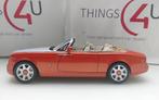 Kyosho 1:18 Rolls-Royce Phantom Drophead Coupe oranje nieuw, Hobby en Vrije tijd, Modelauto's | 1:18, Ophalen of Verzenden, Nieuw