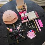 Pink Gellac - Premium Kit Peel Off Deluxe + Rubber Base, Ophalen of Verzenden, Zo goed als nieuw, Handen en Nagels