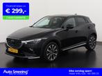 Mazda CX-3 2.0 SkyActiv-G 121 Luxury | Head Up | ACC | Leder, Auto's, Mazda, Gebruikt, 4 cilinders, Zwart, 630 kg