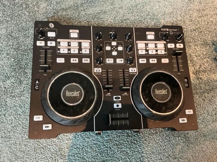Hercules DJ4 Set - USB Controller, Muziek en Instrumenten, Dj-sets en Draaitafels, Gebruikt, Dj-set, Overige merken, Ophalen of Verzenden