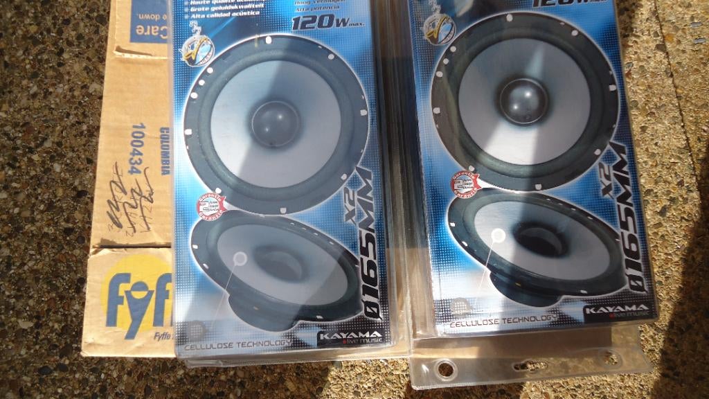 TE KOOP AUTO DUUR SPEAKER 16,5 CM PER SET 120 WATT, Auto diversen, Autospeakers, Ophalen, Nieuw