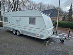 Tabbert Puccini 570 TD  BJ'2010 Airco Voortent /Luifel, Caravans en Kamperen, Caravans, Schokbreker, Rondzit, Tabbert, Frans bed