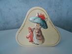 Beatrix Potter Mrs, Rabbit blikken spaarpot 1970, Ophalen, Gebruikt, Metaal of Blik, Dier