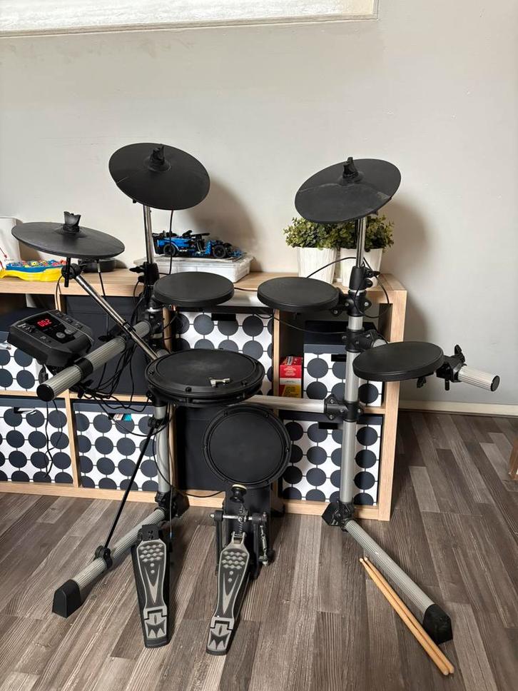 Elektronisch drumstel, Muziek en Instrumenten, Percussie, Zo goed als nieuw, Trommel, Ophalen