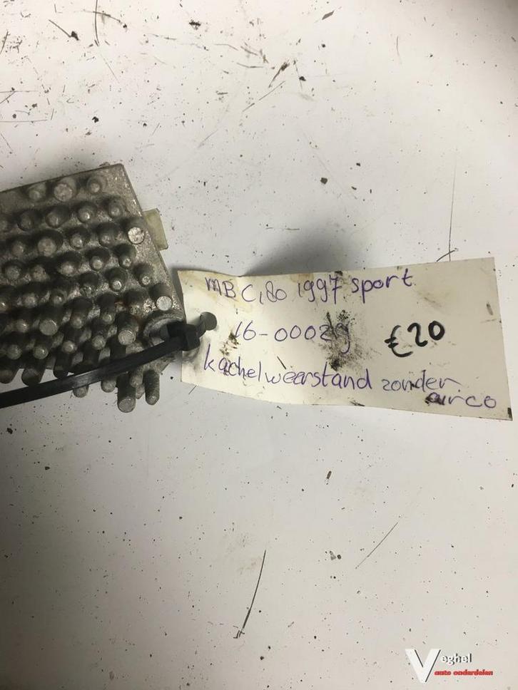 Mercedes C180 1997 Kachelweerstand zonder airco, Auto-onderdelen, Elektronica en Kabels, Gebruikt, Ophalen of Verzenden