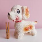 Vintage hondje piepbeest - Squeeky Toy hond, Ophalen of Verzenden, Gebruikt