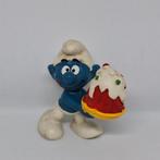 Smurf met taart 20100, Verzamelen, Smurfen, Ophalen of Verzenden, Gebruikt