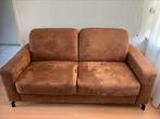 Bankstel 2 zits cognac in prima staat pronto, Huis en Inrichting, Banken | Bankstellen, Ophalen, 150 tot 200 cm, Stof, Tweepersoons