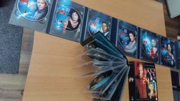 Seizoen 1 en 2 van de "SERIE 24" dvd compleet, beschikbaar voor biedingen
