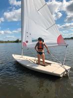 Te Koop : Laser eenmans zeilboot, Watersport en Boten, Open zeilboten, Geen motor, Laser, Polyester, Gebruikt