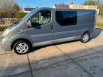 Opel Vivaro  dubbel cabine L2H1 2012 in zeer mooie staat !, Auto's, Bestelauto's, Voorwielaandrijving, Euro 5, 4 cilinders, Grijs