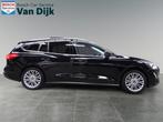 Ford Focus Wagon 1.0 125pk aut. Titanium X Panorama/Trekhaak, Auto's, Ford, 1328 kg, Gebruikt, Euro 6, Zwart