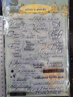 NEDERLANDSE TEKSTEN STEMPELS MARIANNE DESIGN ELINE'S KAARTEN, Hobby en Vrije tijd, Stempelen, Ophalen of Verzenden, Nieuw, Clearstamp