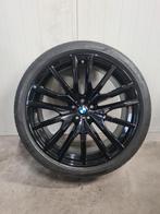 22' BMW X5 G05 X6 G06 Styling 742M Zwart met zomerbanden, Ophalen, 275 mm, Banden en Velgen, Overige maten