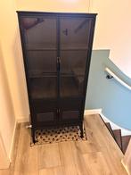 Metalen vitrinekast, Ophalen, Met deur(en), 100 tot 150 cm, 50 tot 100 cm