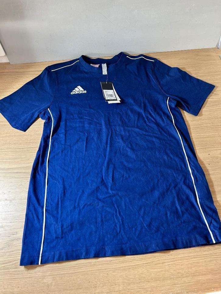 NIEUW | Adidas T-Shirt Blauw Maat 176, Kinderen en Baby's, Kinderkleding | Maat 176, Nieuw, Jongen, Shirt of Longsleeve, Ophalen of Verzenden