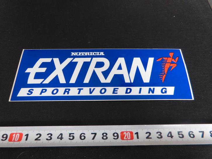 sticker NUTRICIA EXTRAN sportvoeding, Verzamelen, Stickers, Zo goed als nieuw, Ophalen