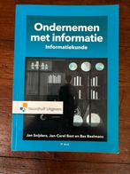 Jan Snijders - Ondernemen met informatie, Jan Snijders; Bas Baalmans; Jan-Carel Bast, Ophalen of Verzenden, Management, Zo goed als nieuw
