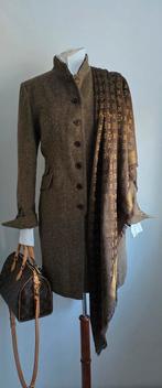 Scapa lange blazer in bruine  visgraat/ tweed 42, Kleding | Dames, Jasjes, Kostuums en Pakken, Pauw Scapa, Bruin, Maat 42/44 (L)