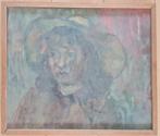 Schilderij van Josef Santen (1926-1988). "Nadycska"., Antiek en Kunst, Ophalen of Verzenden