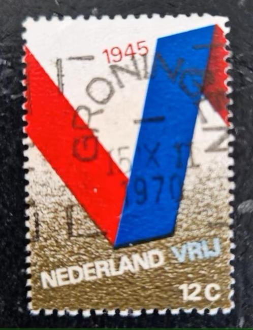Nederland 1970 - NVPH 970 - Bevrijding  -a, Postzegels en Munten, Postzegels | Nederland, Gestempeld, Na 1940, Ophalen of Verzenden