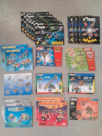 K'nex bouwinstructies/handleiding multi-model sets beschikbaar voor biedingen